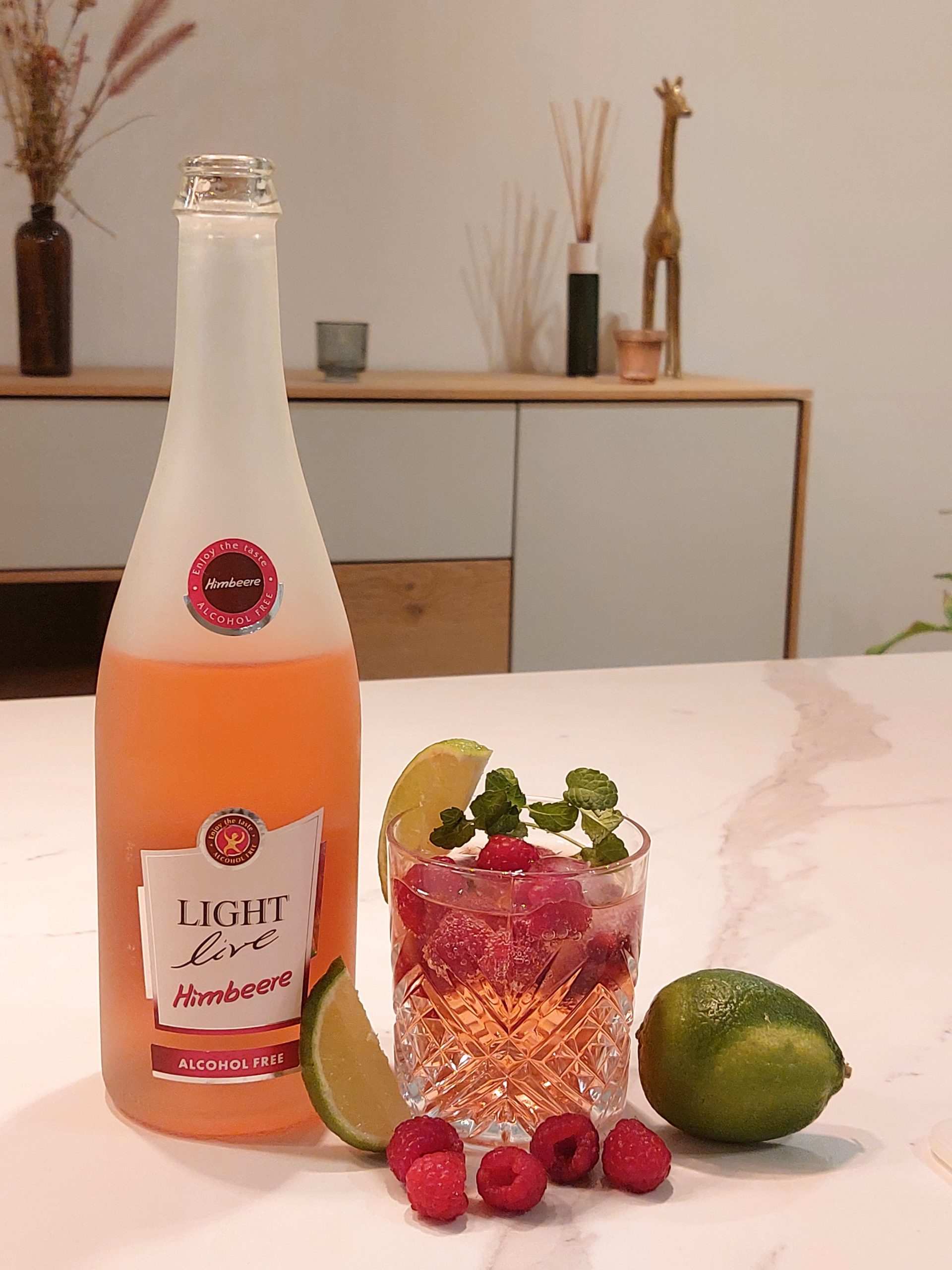 Raspberry Mocktail