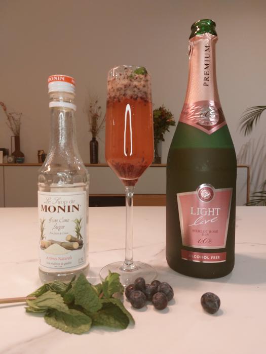 Blueberry Bellini